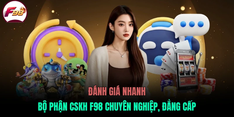 Đánh giá nhanh bộ phận CSKH F98 chuyên nghiệp, đẳng cấp