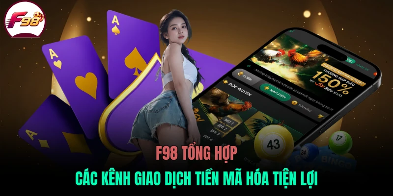 F98 tổng hợp các kênh giao dịch tiền mã hóa tiện lợi