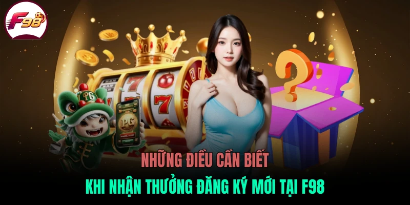 Những điều cần biết khi nhận thưởng đăng ký mới tại F98
