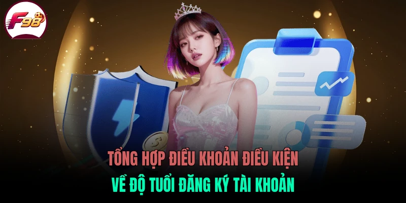 Tổng hợp điều khoản điều kiện về độ tuổi đăng ký tài khoản